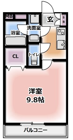 大和田駅 徒歩1分 3階の物件間取画像